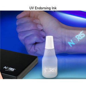 Μελάνι NORIS Ν.110 UV 25ml (ορατό με λάμπες UV) για Χαρτί , Δέρμα