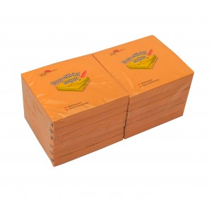  Κύβος χαρτάκια πορτοκαλί 76x7mm [0.73.029