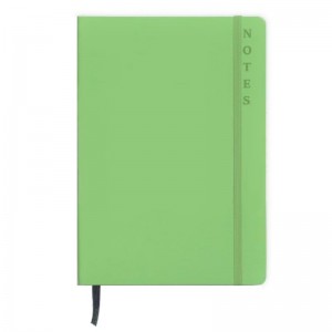 Σημειωματάριο «Soft» Ριγέ 80φ.10,5x7,5cm Pastel Πράσινο 