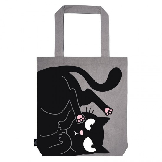 Τσάντα Ώμου Υφασμάτινη Ed, the cat Nope 39x42