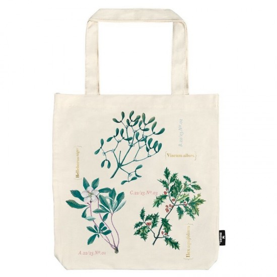 Τσάντα Ώμου Υφασμάτινη Herbarium Hiver 39x42