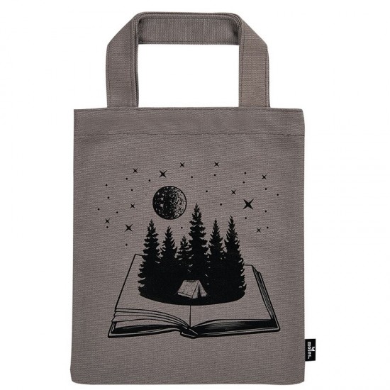 Τσάντα Βιβλίου Υφασμάτινη Imaginary Journey 23x20