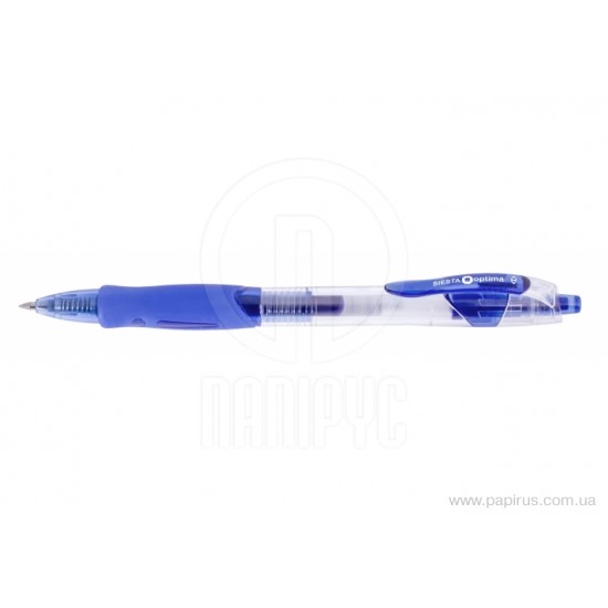Στυλό Κουμπί Ballpoint Siesta Optima Μπλε 0,5mm 