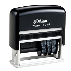 Σφραγίδα SHINY Printer Line S-314 (10mm x 25mm) - Ημερομηνία+Λάστιχο