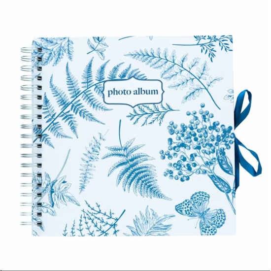 Φωτο-Άλμπουμ Scrapbook 25X25εκ 40 Φύλλα BLUE NATURE