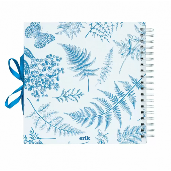 Φωτο-Άλμπουμ Scrapbook 25X25εκ 40 Φύλλα BLUE NATURE