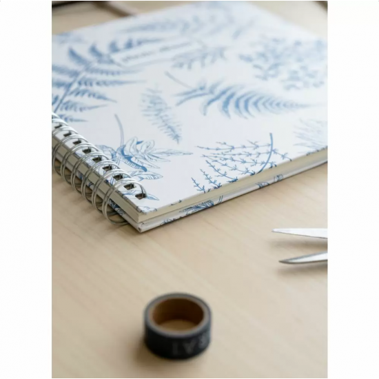 Φωτο-Άλμπουμ Scrapbook 25X25εκ 40 Φύλλα BLUE NATURE