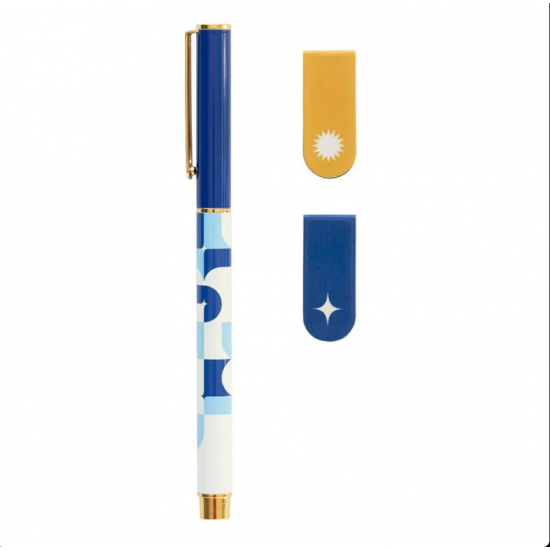 Premium Σετ με 1 Στυλό & 2 Μαγνητικούς Σελιδοδείκτες KOKONOTE AKALIA