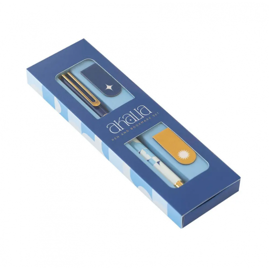 Premium Σετ με 1 Στυλό & 2 Μαγνητικούς Σελιδοδείκτες KOKONOTE AKALIA