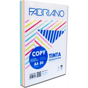 Χαρτί Fabriano A4 80gr 250Φ Mix Pastel 