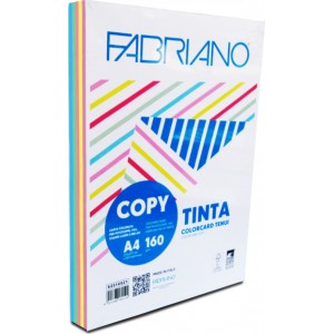 Χαρτί Fabriano A4 160gr 100Φ Mix Pastel 