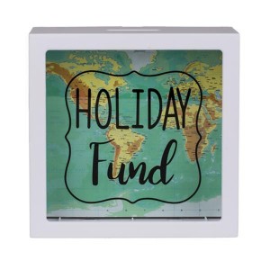 Κουμπαράς Holiday Fund 15x15x5εκ.