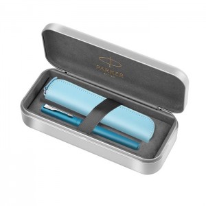 Parker Vector XL Teal CT RBall+POUCH