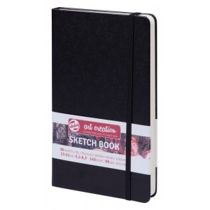 Μπλοκ Σχεδίου Sketch Book Talens Art Creation 13x21cm Μαύρο