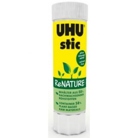 Κόλλα UHU Stic ReNature 21ml
